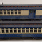 Bachmann 833 G Scale New Jersey Central Blue Comet Passenger Cars VG