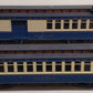 Bachmann 833 G Scale New Jersey Central Blue Comet Passenger Cars VG