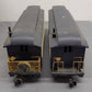 Bachmann 833 G Scale New Jersey Central Blue Comet Passenger Cars VG