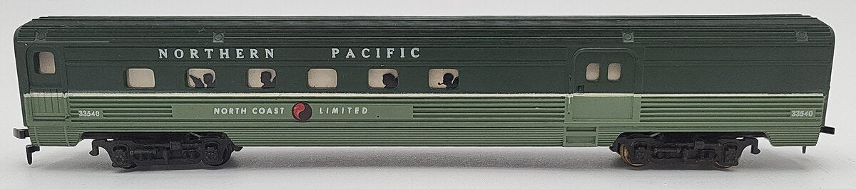 American Flyer 33540 HO Scale Northern Pacific Combo Passenger Car VG