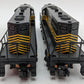 American Flyer 6-48017 S Nickel Plate Road GP-9 Diesel Locomotive Set #498/499 EX/Box