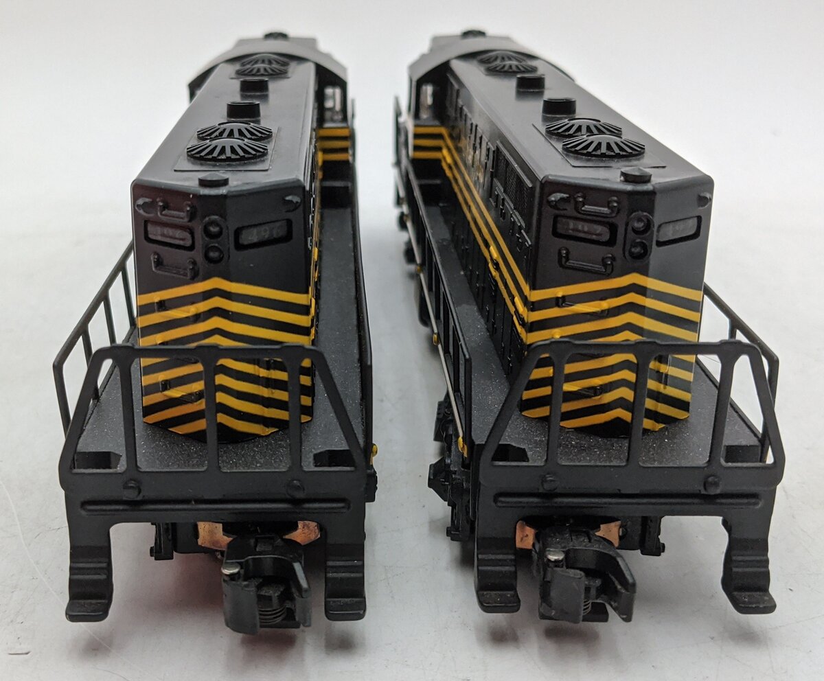 American Flyer 6-48017 S Nickel Plate Road GP-9 Diesel Locomotive Set #498/499 EX/Box