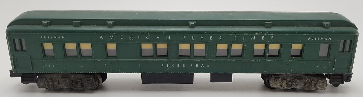 American Flyer 952 Vintage S Pikes Peak Heavyweight Pullman Car