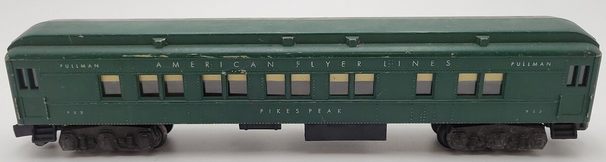 American Flyer 952 Vintage S Pikes Peak Heavyweight Pullman Car