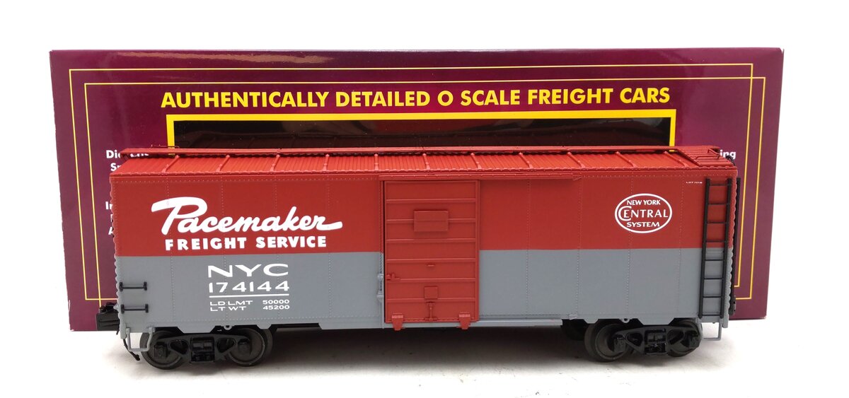MTH 20-92084E O Scale NYC Boxcar #174144 NEW