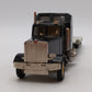 Joal 1:50 Scale Peterbilt Black 3-Axle Tractor w/Sleeper & Ramp Trailer LN