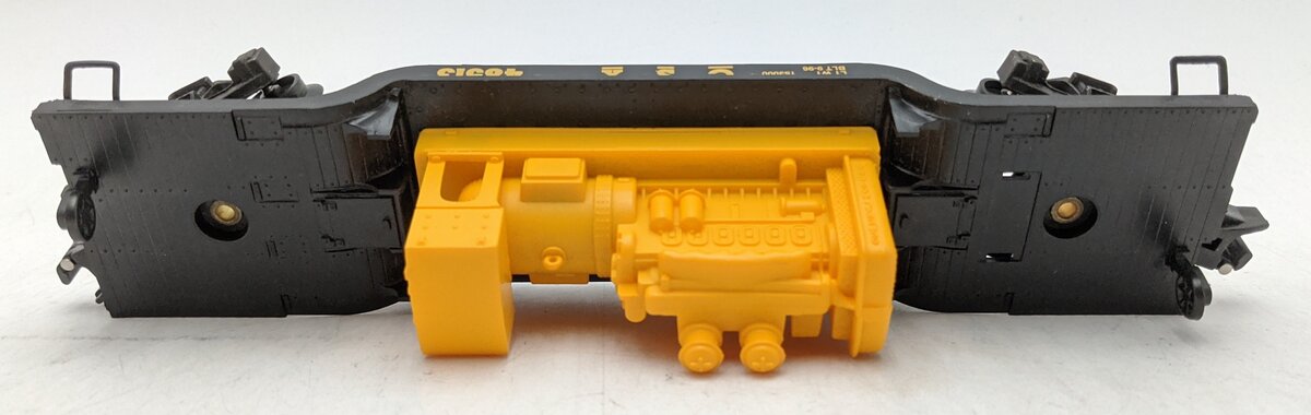 American Flyer 6-48513 S Gauge CSX Flatcar w/ Generator EX/Box