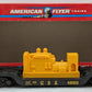 American Flyer 6-48513 S Gauge CSX Flatcar w/ Generator EX/Box