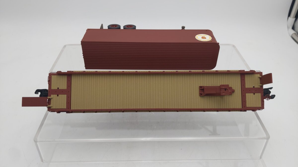 S-Helper 00182 S Scale Pennsylvania #2 w/ PRR Trailer #92762 EX/Box