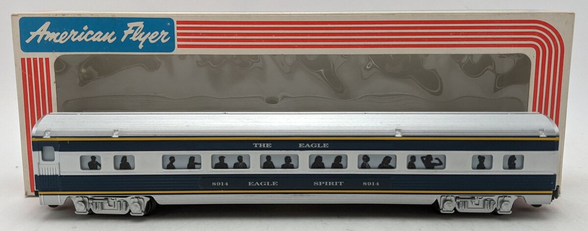 American Flyer 6-48914 S Gauge Missouri Pacific Eagle Spirit Passenger Car #8914 LN/Box