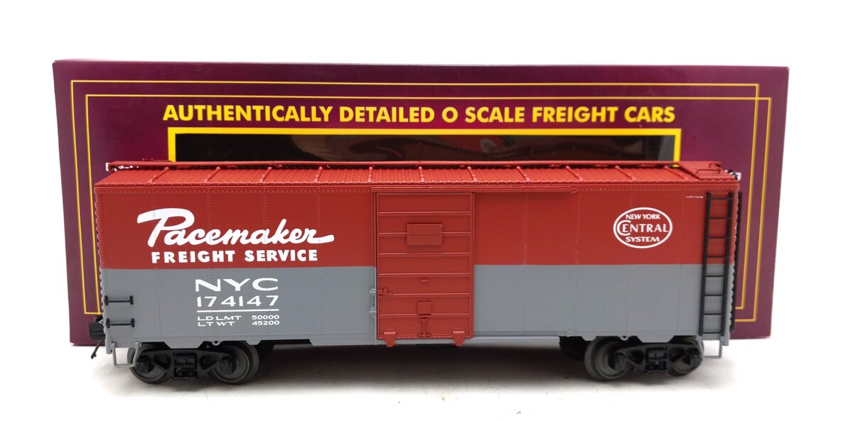 MTH 20-92084G O Scale NYC Boxcar #174147 NIB