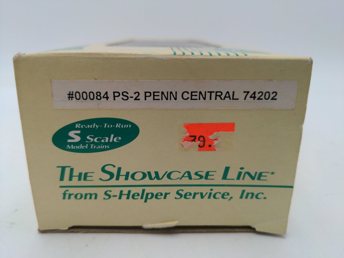 The Showcase Line 00084 S Scale Penn Central PS-2 Hopper #74202 EX/Box