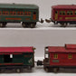 Lionel Prewar O Tinplate Assorted Cars 805, 2657, 630, 607 [4]