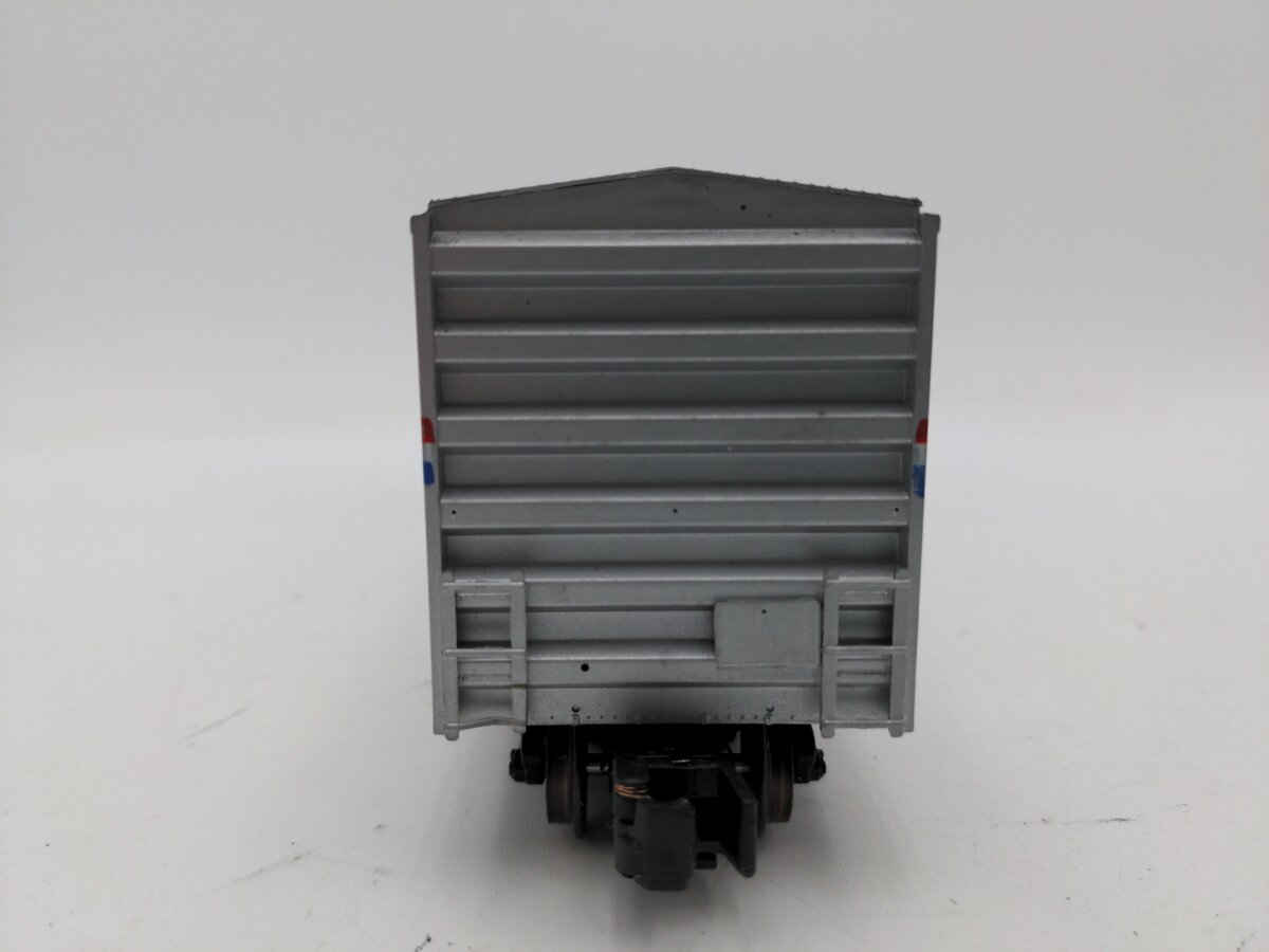 American Models 1516 S Scale Amtrak RTR Hi-Rail Boxcar VG/Box
