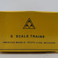 American Models 1516 S Scale Amtrak RTR Hi-Rail Boxcar VG/Box