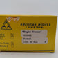 American Models 1516 S Scale Amtrak RTR Hi-Rail Boxcar VG/Box