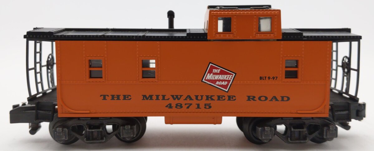 American Flyer 6-48715 S Gauge Milwaukee Road Offset Cupola Caboose #48715 EX/Box