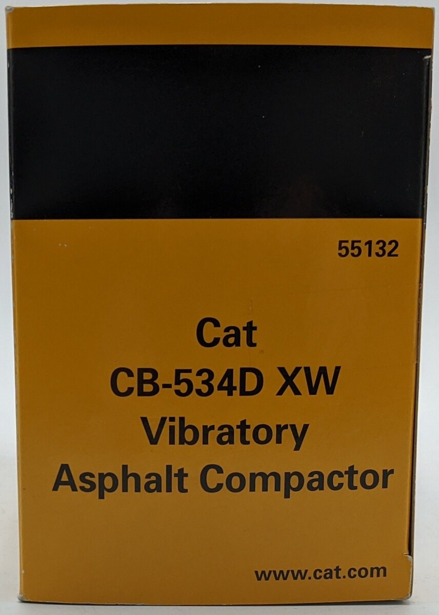 Norscot 55132 1:50 Die Cast Caterpillar CB-534D XW Vibratory Asphalt Compactor NIB