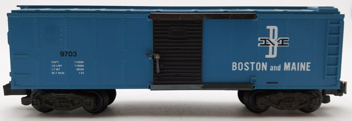 American Flyer 4-9703 S Gauge Boston & Maine Boxcar #9703 VG/Box