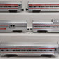 Lionel O Gauge TCA Lone Star Division Aluminum Passenger Set EX