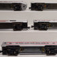 Lionel O Gauge TCA Lone Star Division Aluminum Passenger Set EX