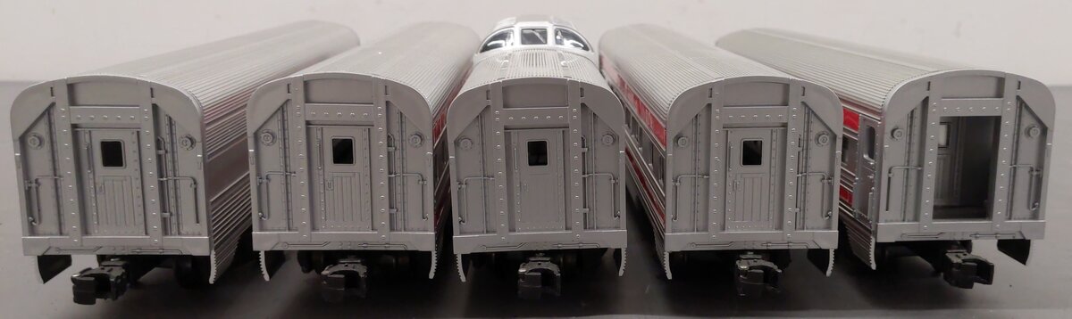 Lionel O Gauge TCA Lone Star Division Aluminum Passenger Set EX