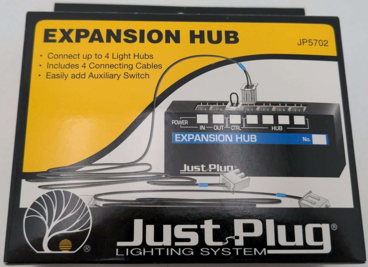 Woodland Scenics JP5702 Just Plug Expansion Hub EX/Box