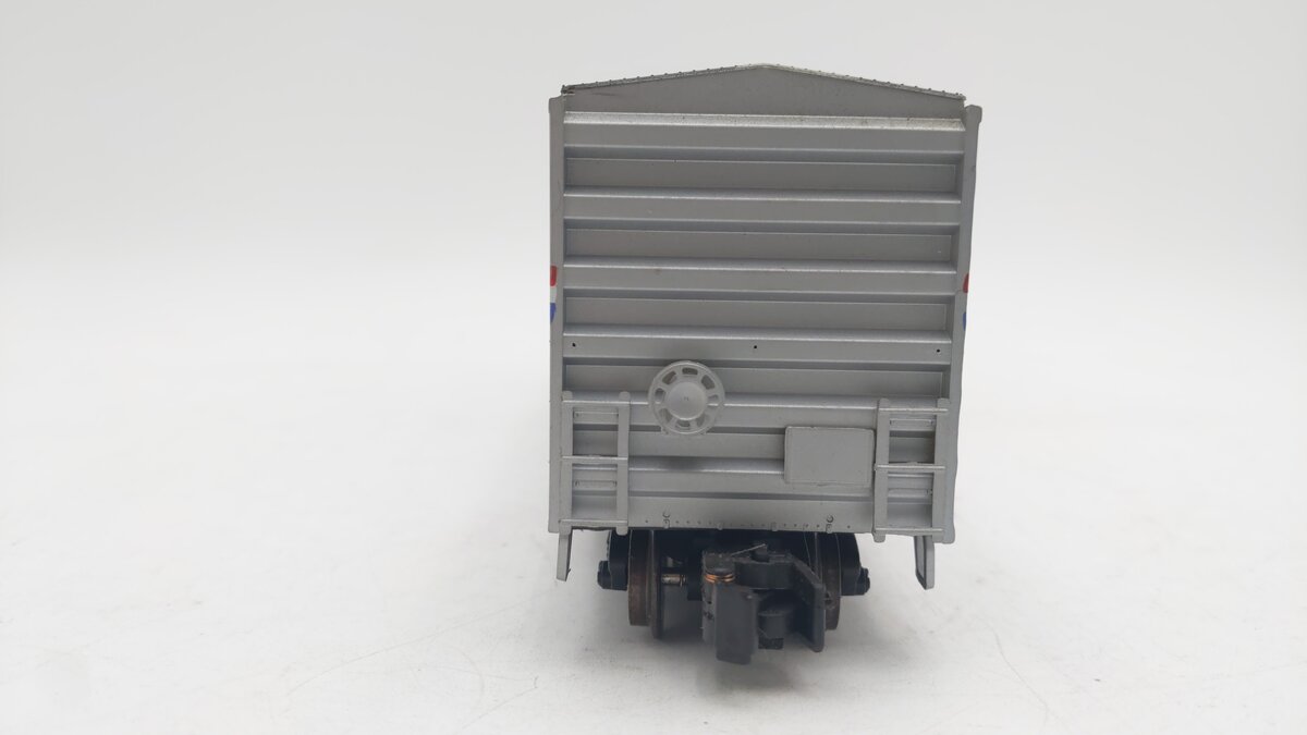 American Models 1516 S Scale Amtrak RTR Hi-Rail Boxcar EX/Box