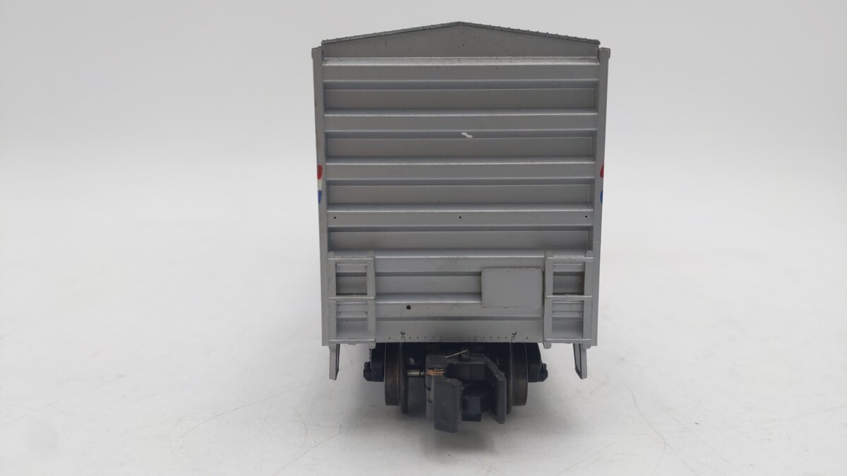 American Models 1516 S Scale Amtrak RTR Hi-Rail Boxcar EX/Box