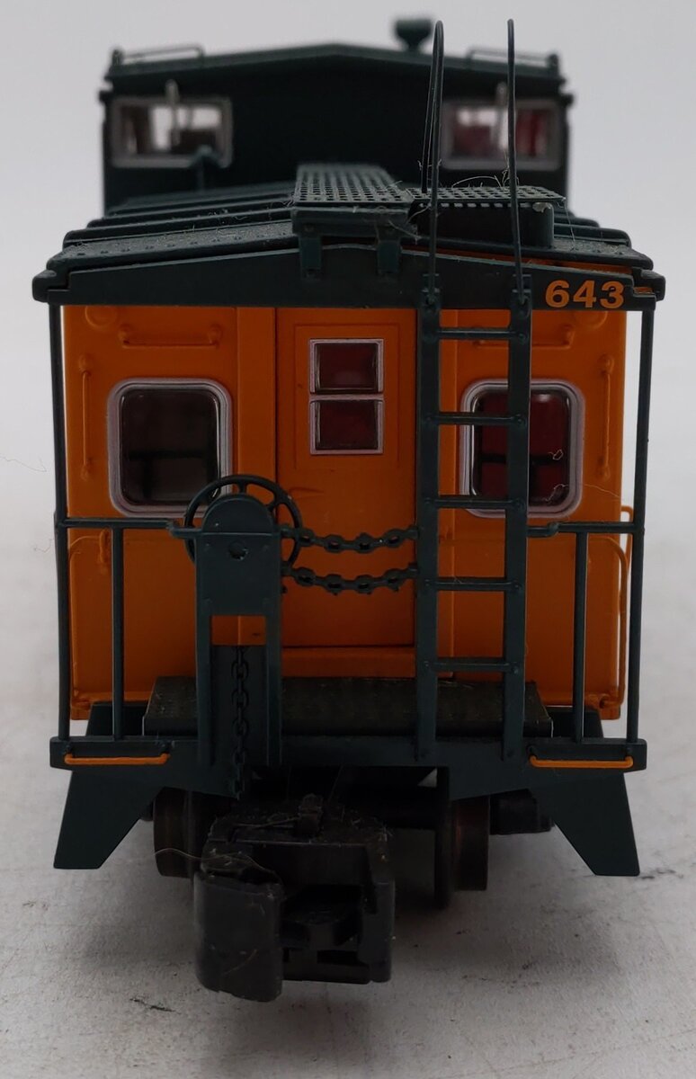 S-Helper Service 00268 S Gauge Maine Central Christmas Caboose #653 EX/Box