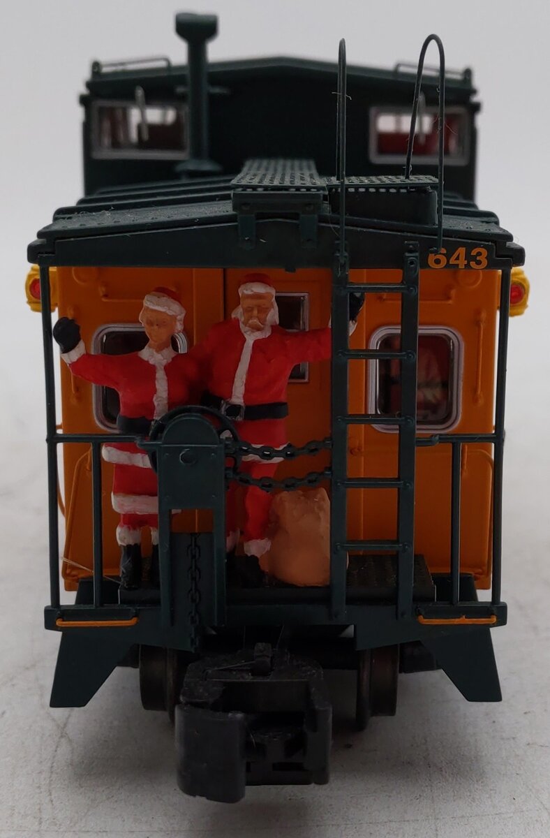 S-Helper Service 00268 S Gauge Maine Central Christmas Caboose #653 EX/Box