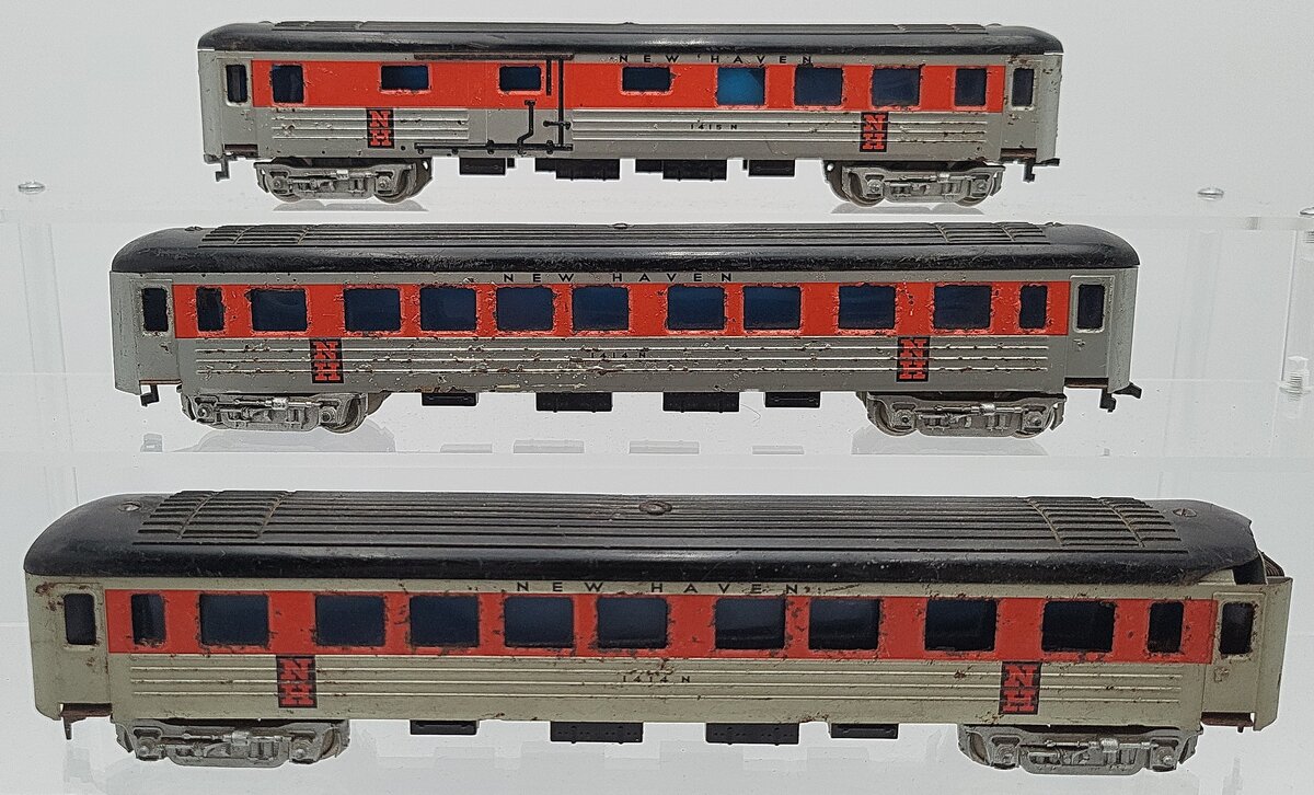 Fleischmann Vintage HO Scale NH Passenger Cars: 1414N, 1415N [3] VG