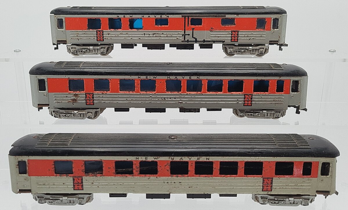 Fleischmann Vintage HO Scale NH Passenger Cars: 1414N, 1415N [3] VG