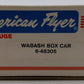 American Flyer 6-48305 S Gauge Wabash Boxcar #48305 EX/Box