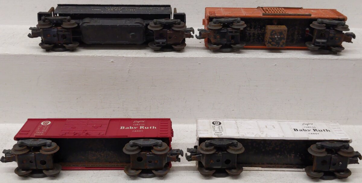 Lionel Vintage O Assorted Freight Cars 3469, X6014, 3656 [4]