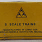 American Models 7518-A S Gauge NYC Wood Caboose #19870 EX/Box