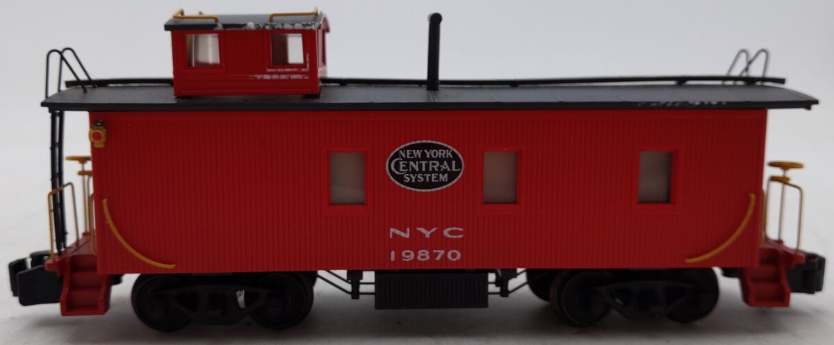 American Models 7518-A S Gauge NYC Wood Caboose #19870 EX/Box