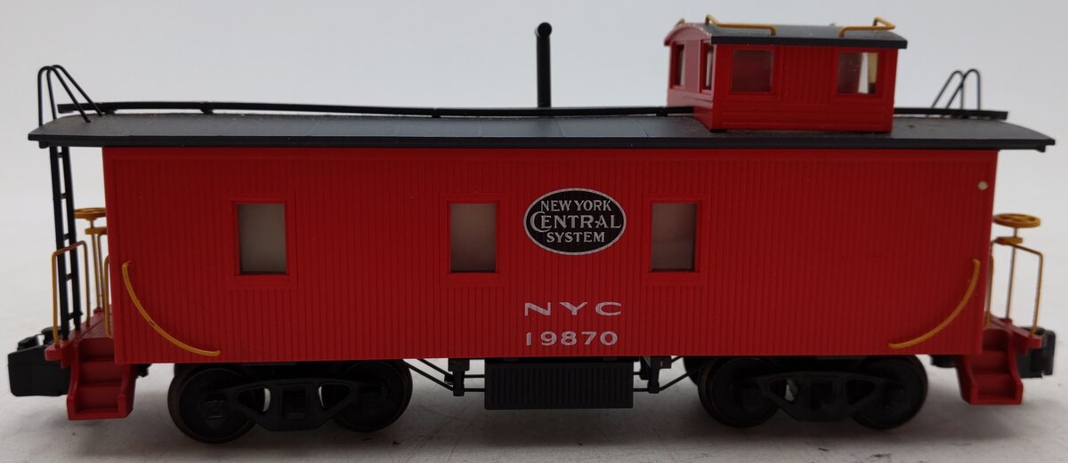 American Models 7518-A S Gauge NYC Wood Caboose #19870 EX/Box