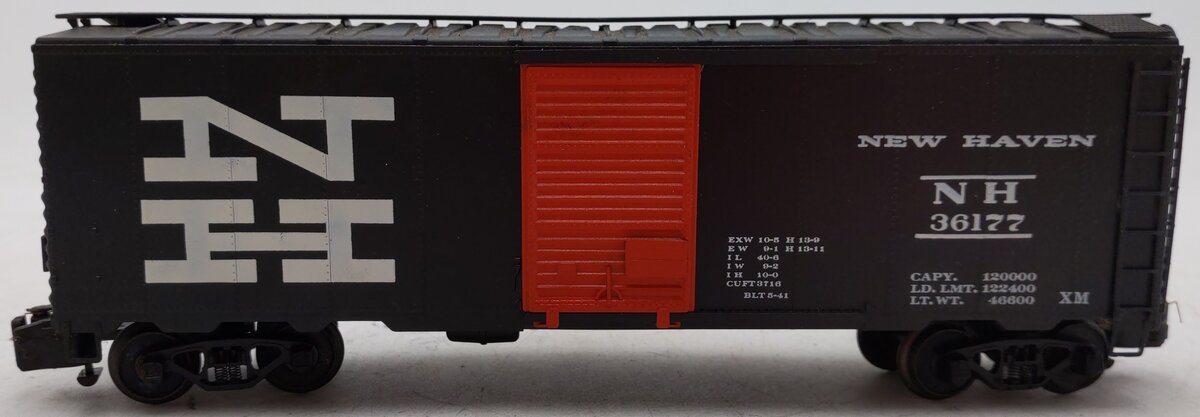 American Models 1128 S Scale New Haven 40' Boxcar #36177 EX/Box