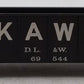 American Models 4413 S Scale Lackawanna 52' Gondola EX/Box