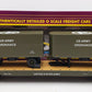 MTH 20-95406 O Gauge U.S. Army Flatcar w/ 2 PUP Trailers #1949 LN/Box