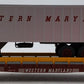 S-Helper 00310-6 "S" Scale TOFC Western Maryland Flatcar with Trailer EX/Box