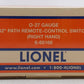 Lionel 6-65168 O27 42" Right Hand Remote Control Switch Turnout VG/Box