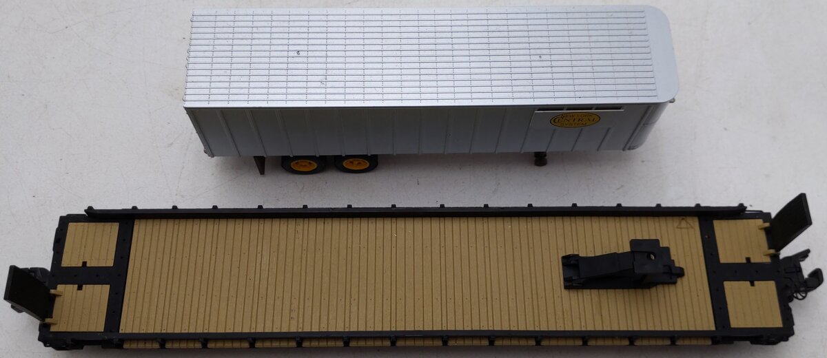 S-Helper 00191 S Scale New York Central TOFC 31 w/ NYC Trailer #499701 EX/Box