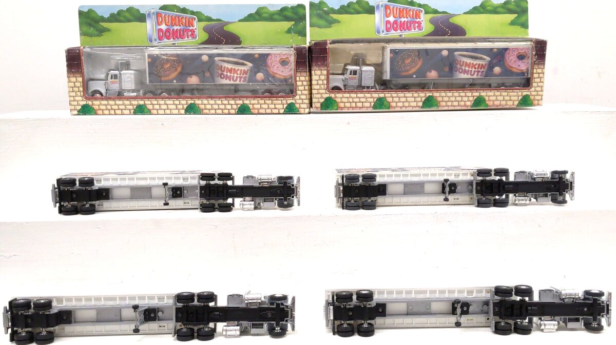 Lionel O Gauge Dunkin Donuts Tractor and Trailer 1995 Limited Edition [6] EX/Box