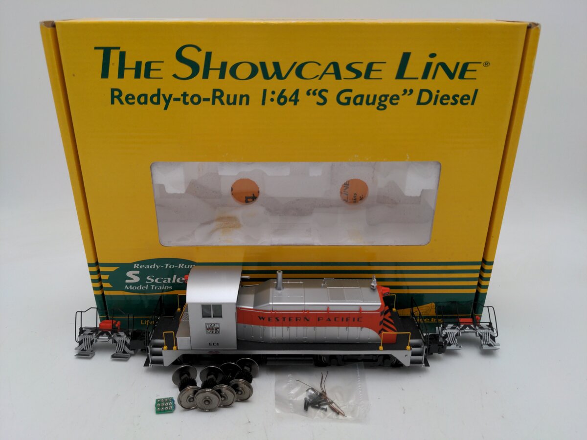 S-Helper 00445 Western Pacific SW-1 Diesel Locomotive #501 EX/Box