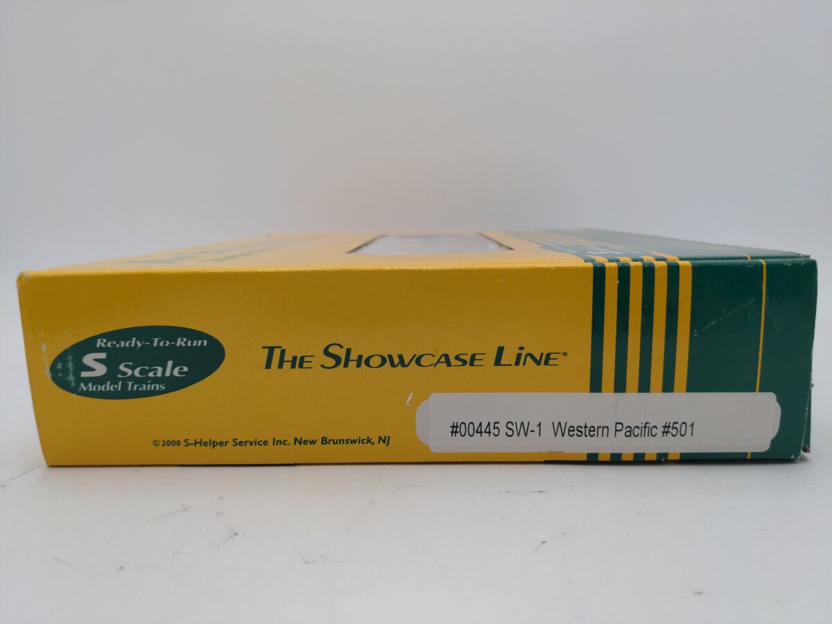 S-Helper 00445 Western Pacific SW-1 Diesel Locomotive #501 EX/Box
