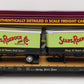 MTH 20-95407 O Gauge Nickel Plate Road Flatcar w/2 PUP Trailers #3331 LN/Box