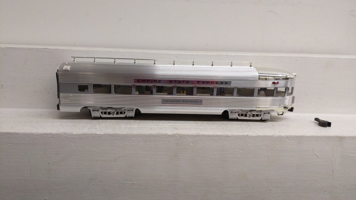 K-Line K4670-10054 O Gauge NYC "Theodore Roosevelt" 15" Aluminum Passenger Car EX/Box