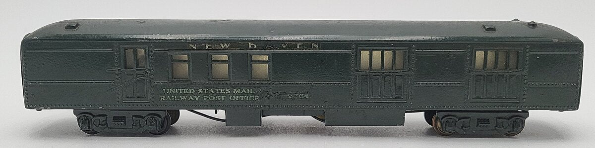American Flyer HO Scale New Haven Die Cast Combo Car #2764 EX